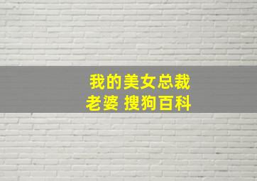 我的美女总裁老婆 搜狗百科